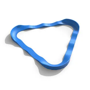 nova-trek modular pump track detail
